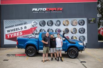 TOYOTA HILUX N70 4WD ADDICT MATTE BLACK